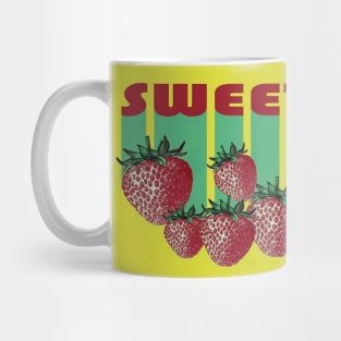 Lispe Sweet as Summer Strawberries Mug